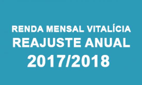 Reajuste Renda Mensal Vitalícia