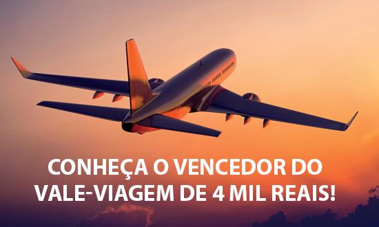conheça o vencedor do vale-viagem!