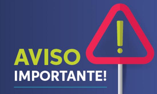 Aviso importante